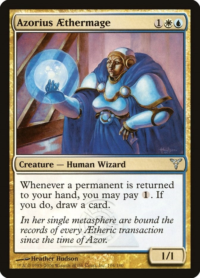 Image for Azorius Aethermage (104) (DIS) - Magic: The Gathering