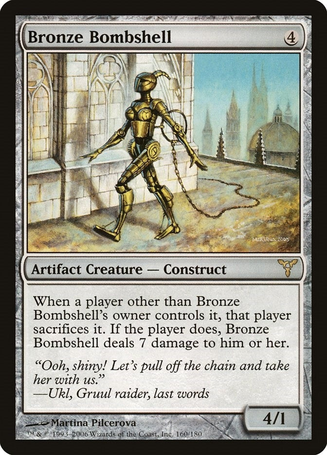 Image for Bronze Bombshell (160) (DIS) - Magic: The Gathering