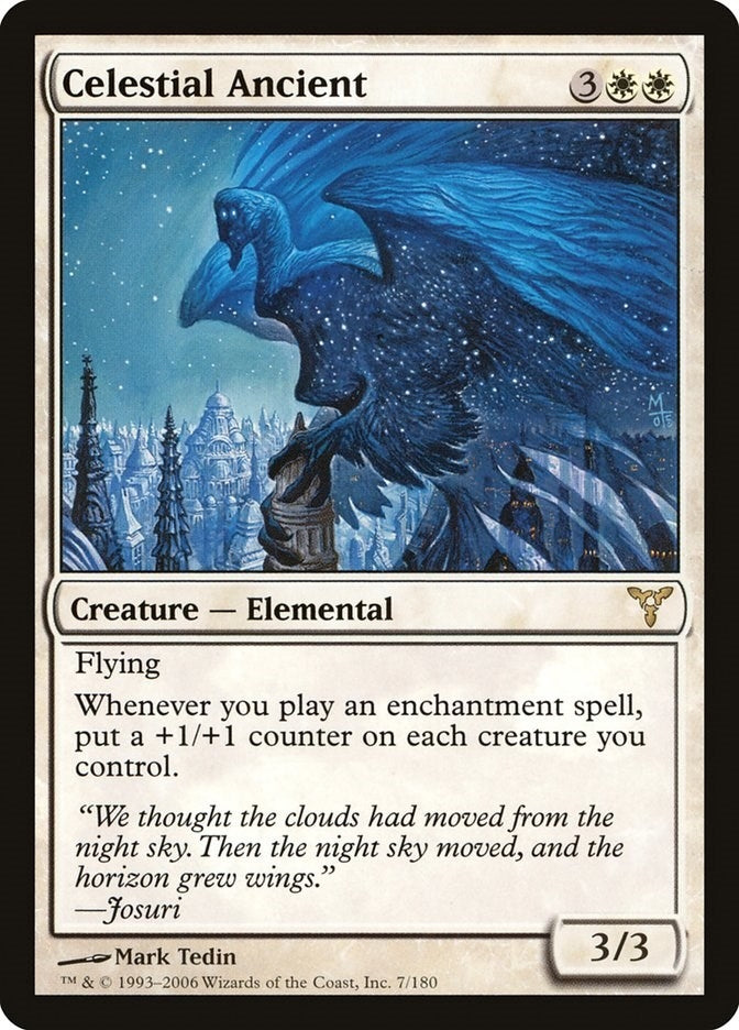 Image for Celestial Ancient (7) (DIS) - Magic: The Gathering