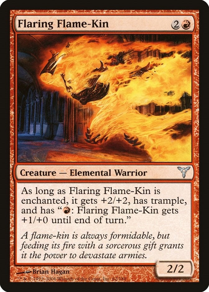 Image for Flaring Flame-Kin (62) (DIS) - Magic: The Gathering