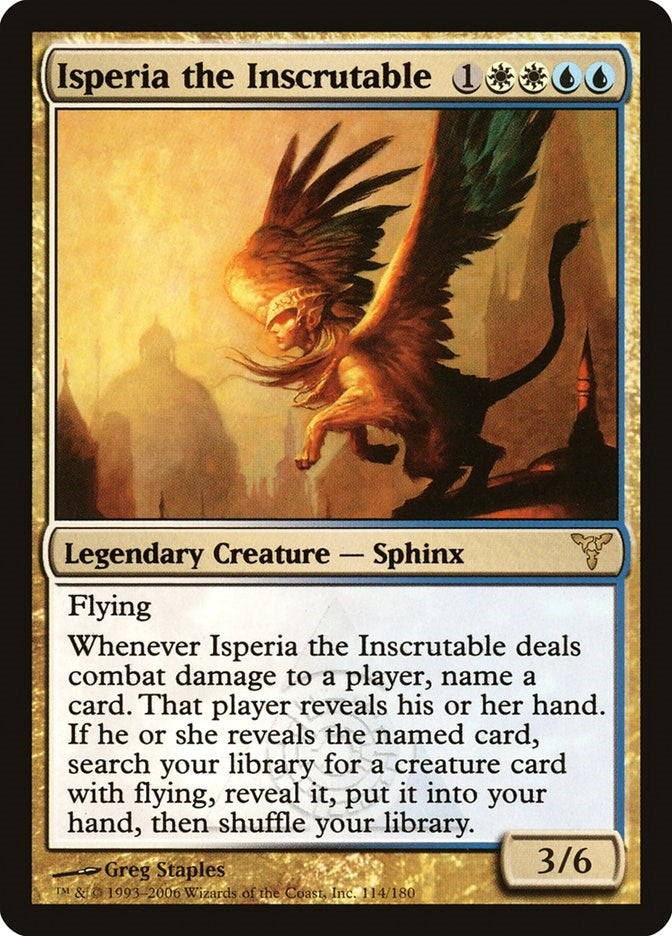 Image for Isperia the Inscrutable (114) (DIS) - Magic: The Gathering