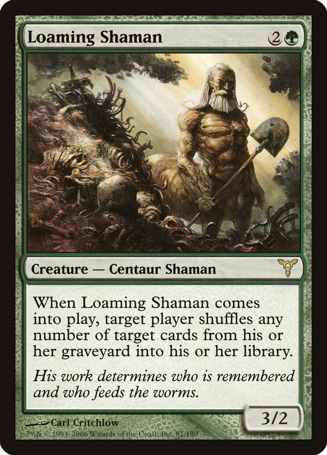 Image for Loaming Shaman (87) (DIS) - Magic: The Gathering