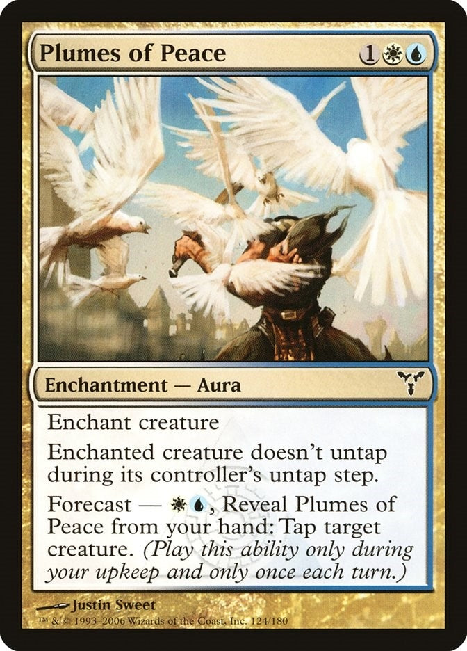 Image for Plumes of Peace (124) (DIS) - Magic: The Gathering