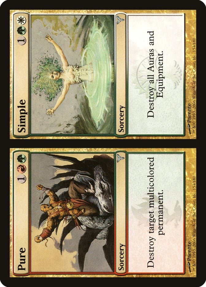 Image for Pure // Simple (154) (DIS) - Magic: The Gathering