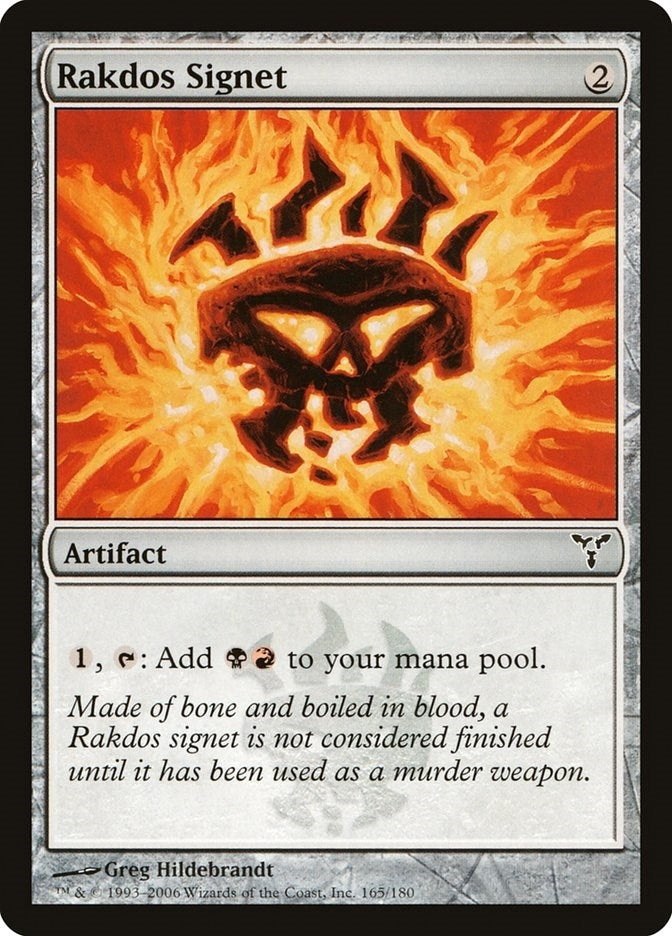 Image for Rakdos Signet (165) (DIS) - Magic: The Gathering