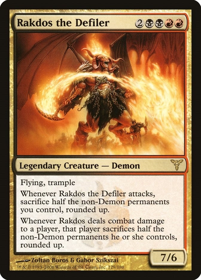 Rakdos the Defiler (129) (DIS) French