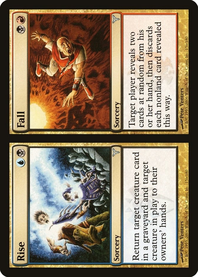 Image for Rise // Fall (156) (DIS) - Magic: The Gathering