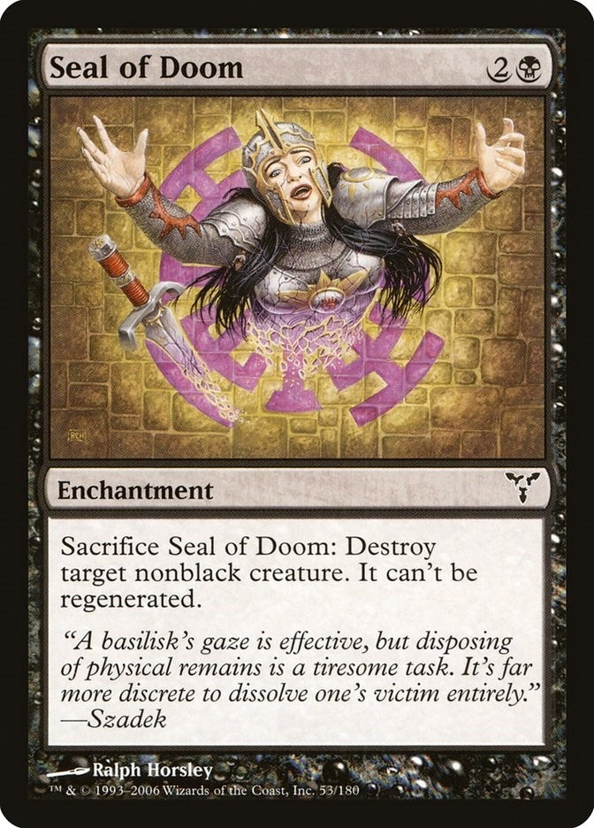 Image for Seal of Doom (53) (DIS) - Magic: The Gathering