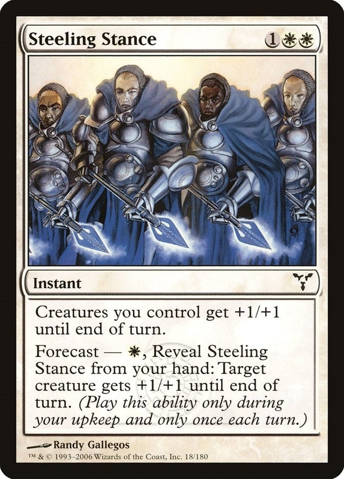 Image for Steeling Stance (18) (DIS) - Magic: The Gathering
