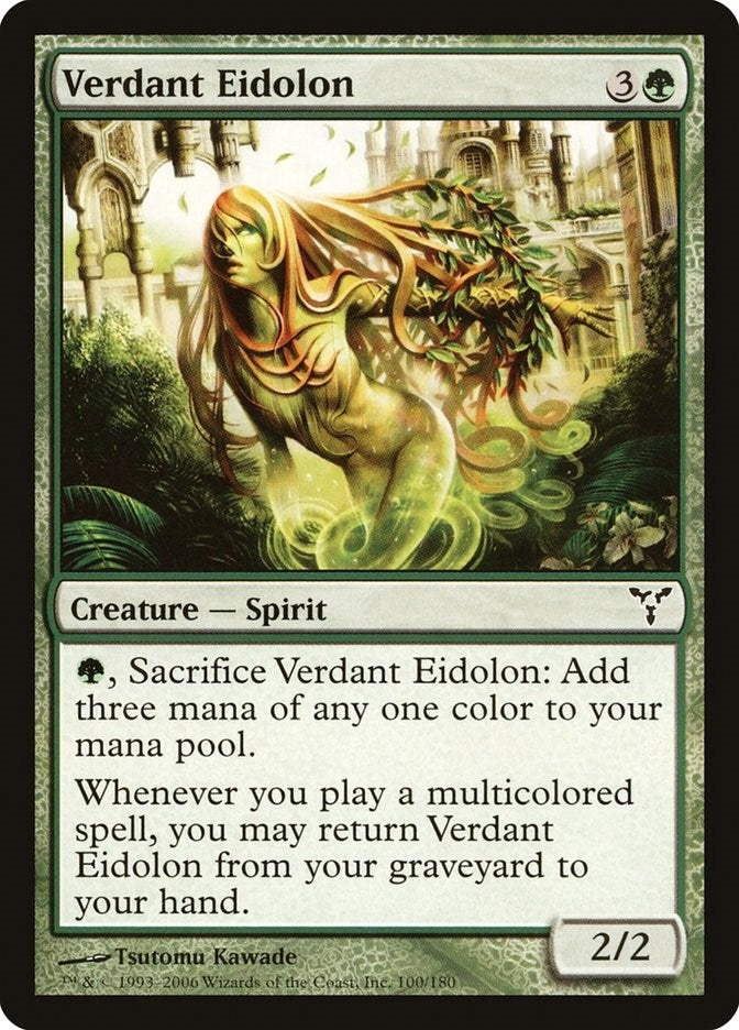 Image for Verdant Eidolon (100) (DIS) - Magic: The Gathering