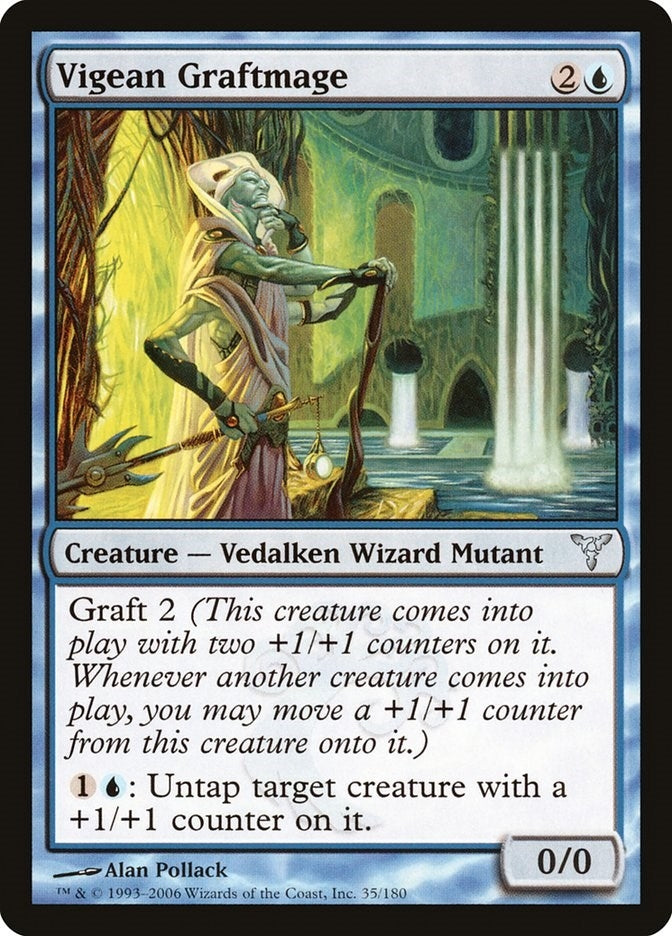 Image for Vigean Graftmage (35) (DIS) - Magic: The Gathering