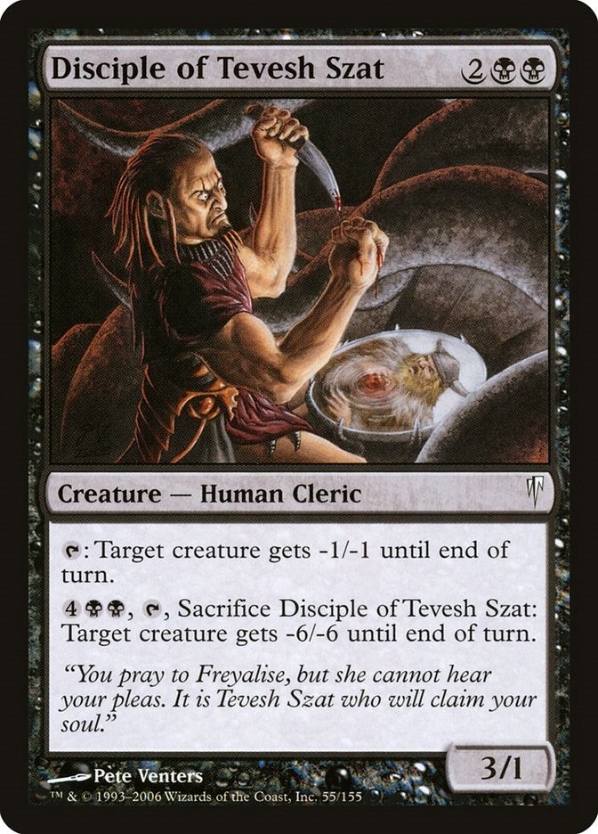 Image for Disciple of Tevesh Szat (55) (CSP) - Magic: The Gathering