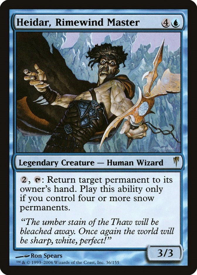 Heidar, Rimewind Master (36) (CSP) Japanese