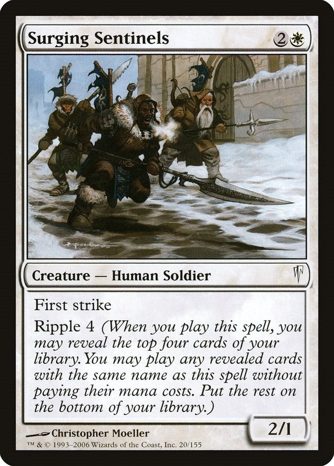 Image for Surging Sentinels (20) (CSP) - Magic: The Gathering