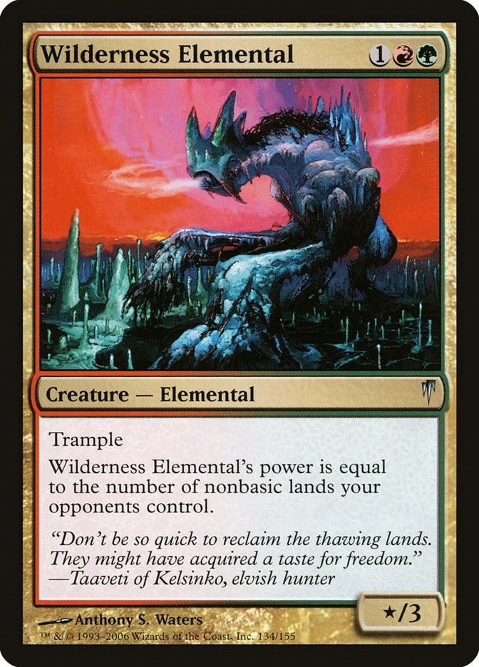 Image for Wilderness Elemental (134) (CSP) - Magic: The Gathering