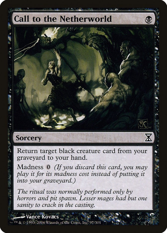 Image for Call to the Netherworld (97) (TSP) - Magic: The Gathering