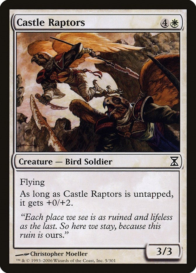 Castle Raptors (5) (TSP) French