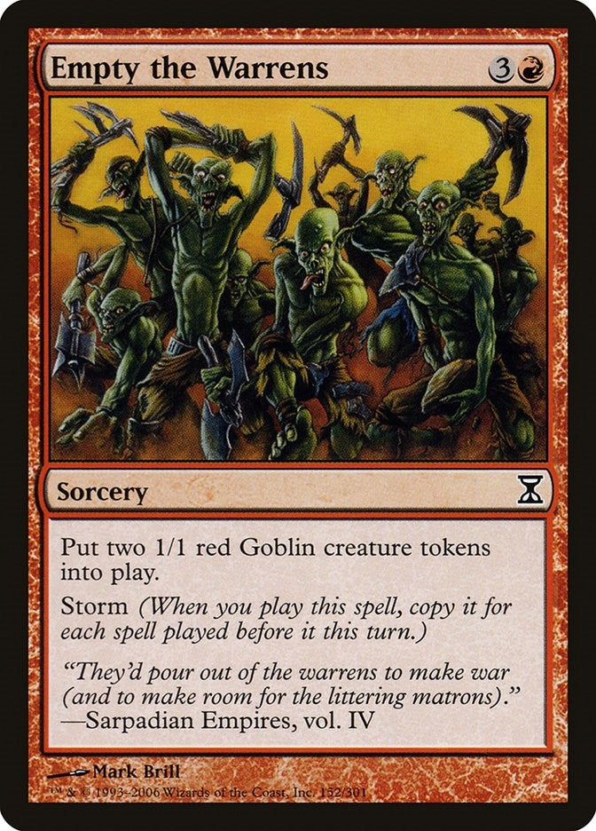 Empty the Warrens (152) (TSP) French