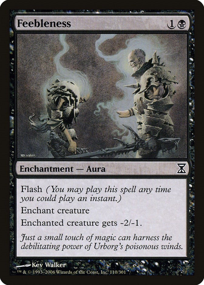 Image for Feebleness (110) (TSP) - Magic: The Gathering