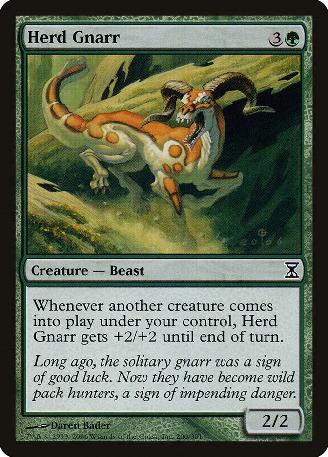 Image for Herd Gnarr (200) (TSP) - Magic: The Gathering