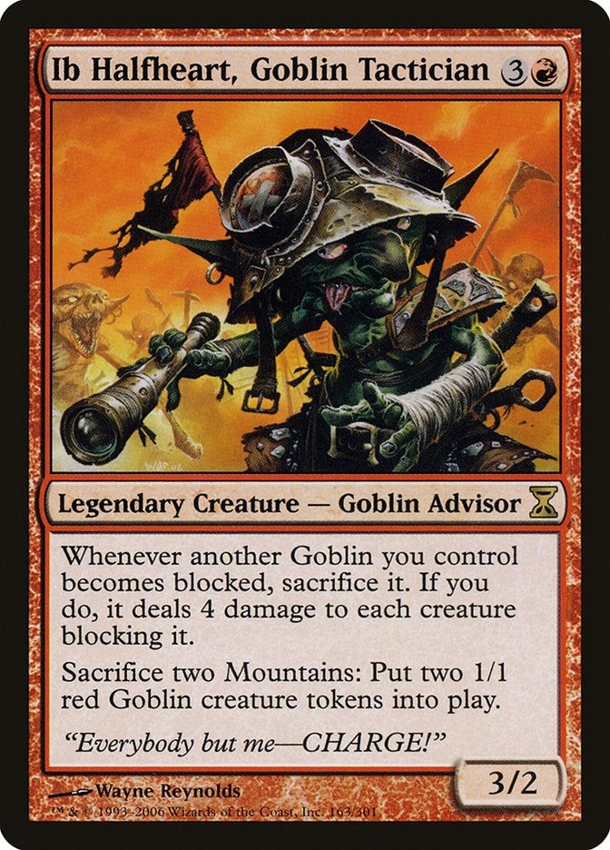 Image for Ib Halfheart, Goblin Tactician (163) (TSP) - Magic: The Gathering