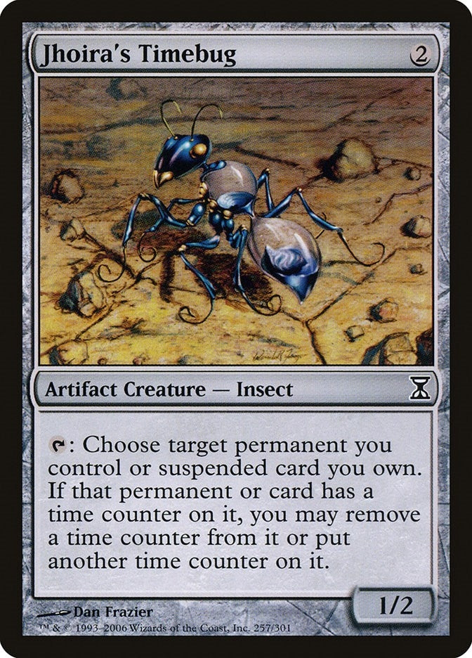 Image for Jhoira's Timebug (257) (TSP) - Magic: The Gathering