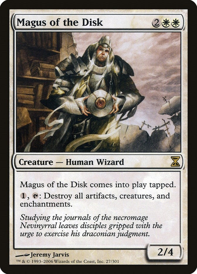 Image for Magus of the Disk (27) (TSP) - Magic: The Gathering