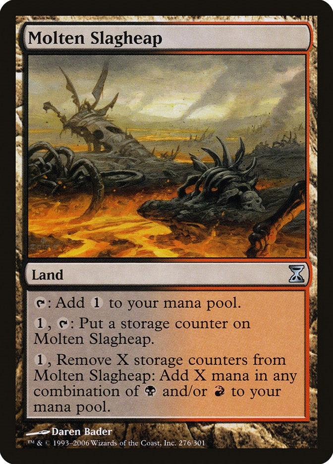 Image for Molten Slagheap (276) (TSP) - Magic: The Gathering