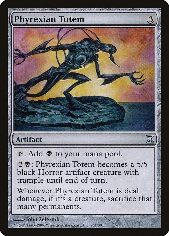 Phyrexian Totem (261) (TSP) French
