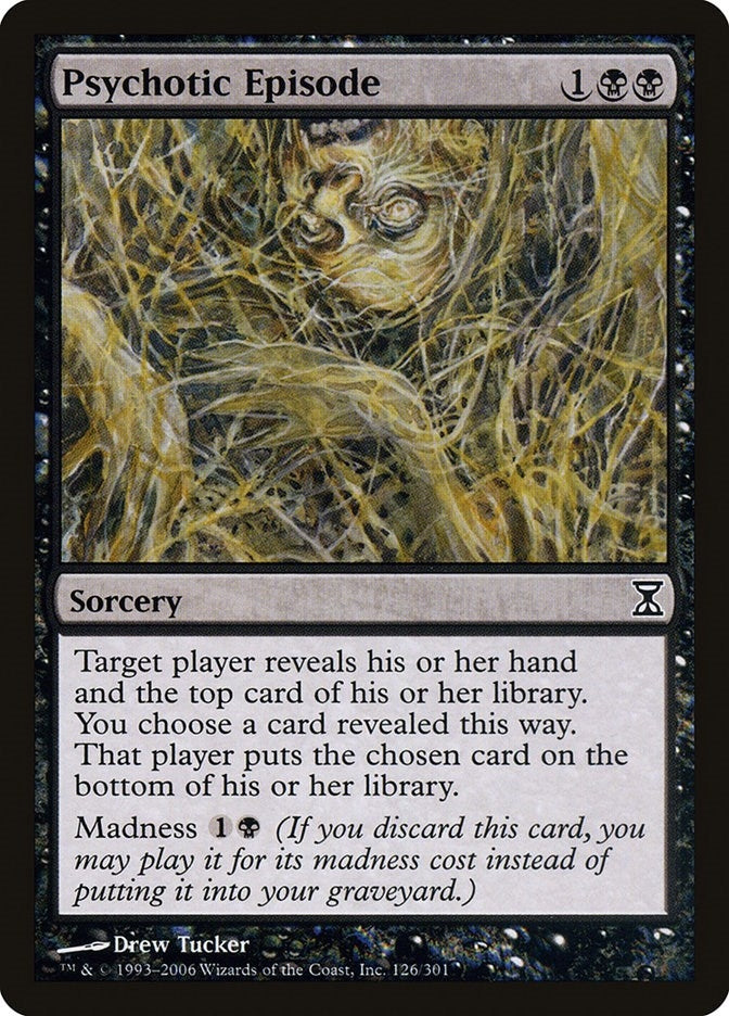 Image for Psychotic Episode (126) (TSP) - Magic: The Gathering