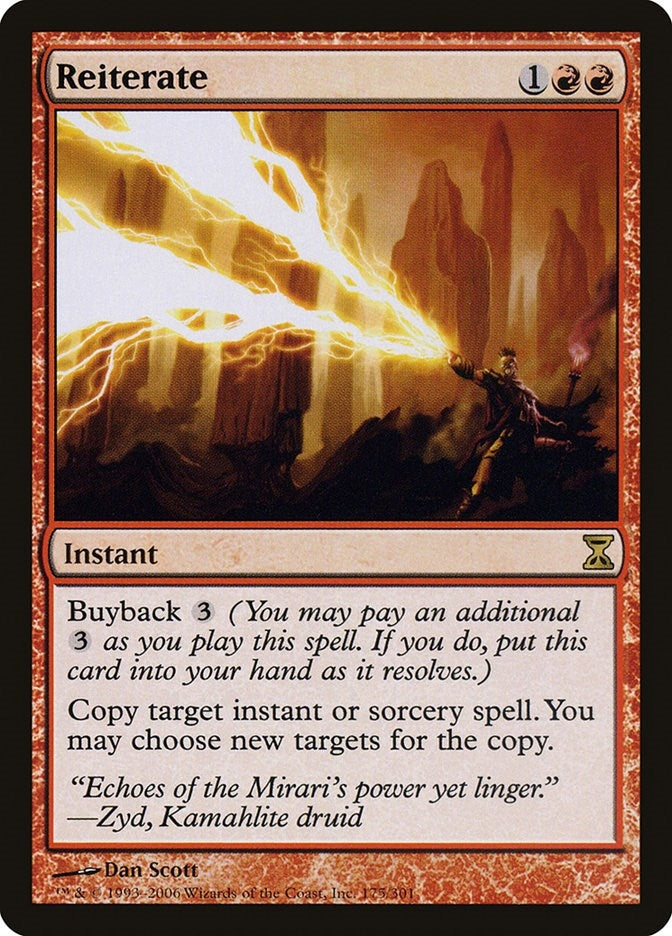 Image for Reiterate (175) (TSP) - Magic: The Gathering