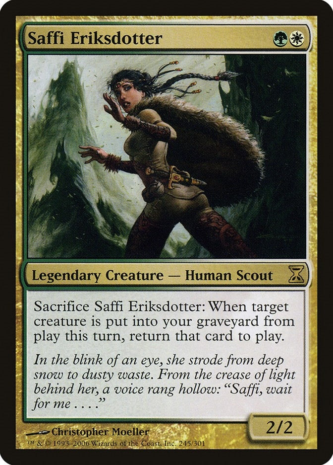 Image for Saffi Eriksdotter (245) (TSP) - Magic: The Gathering