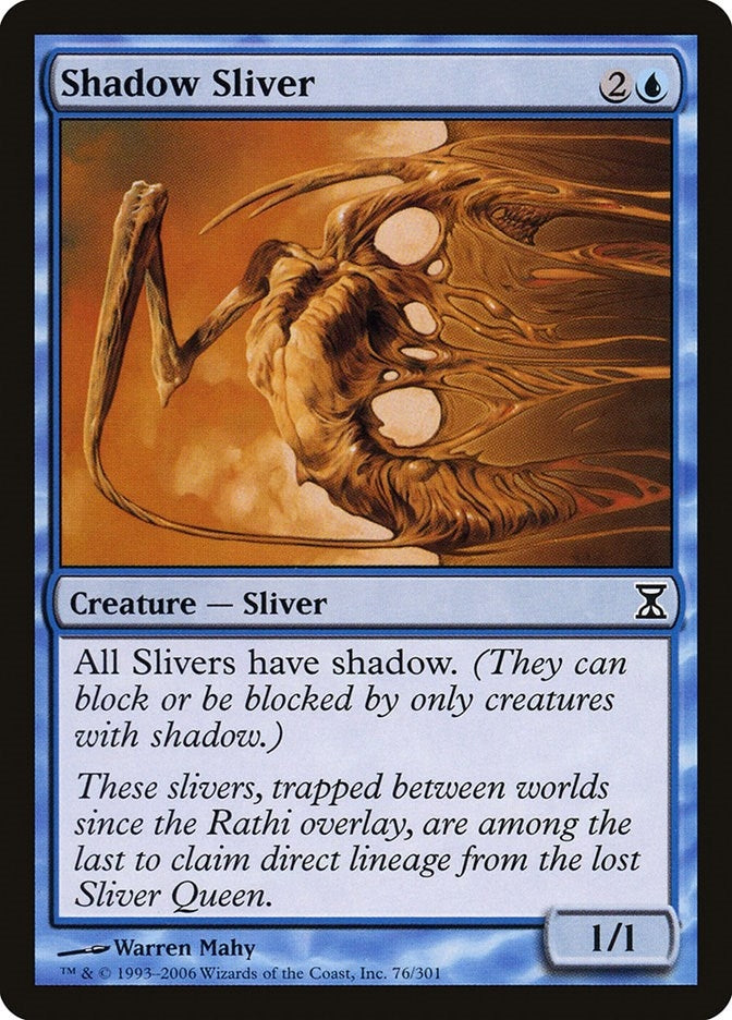 Image for Shadow Sliver (76) (TSP) - Magic: The Gathering