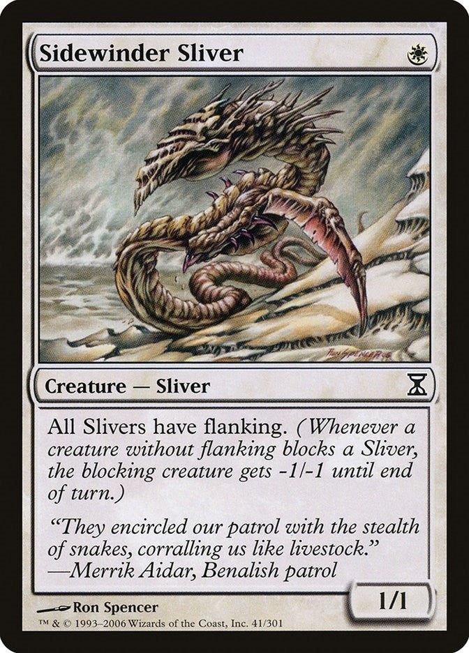 Sidewinder Sliver (41) (TSP) French
