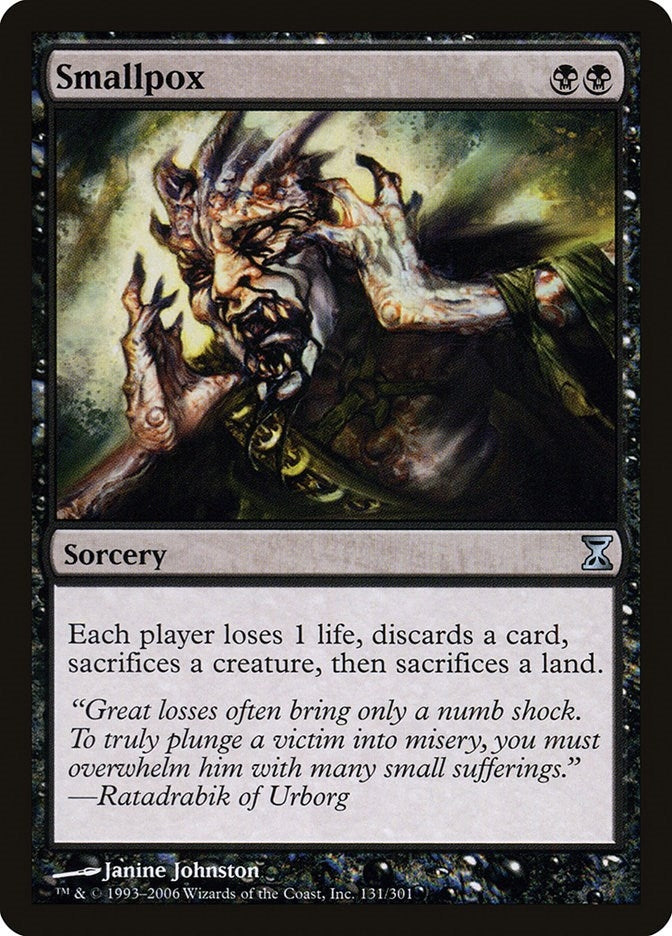 Image for Smallpox (131) (TSP) - Magic: The Gathering