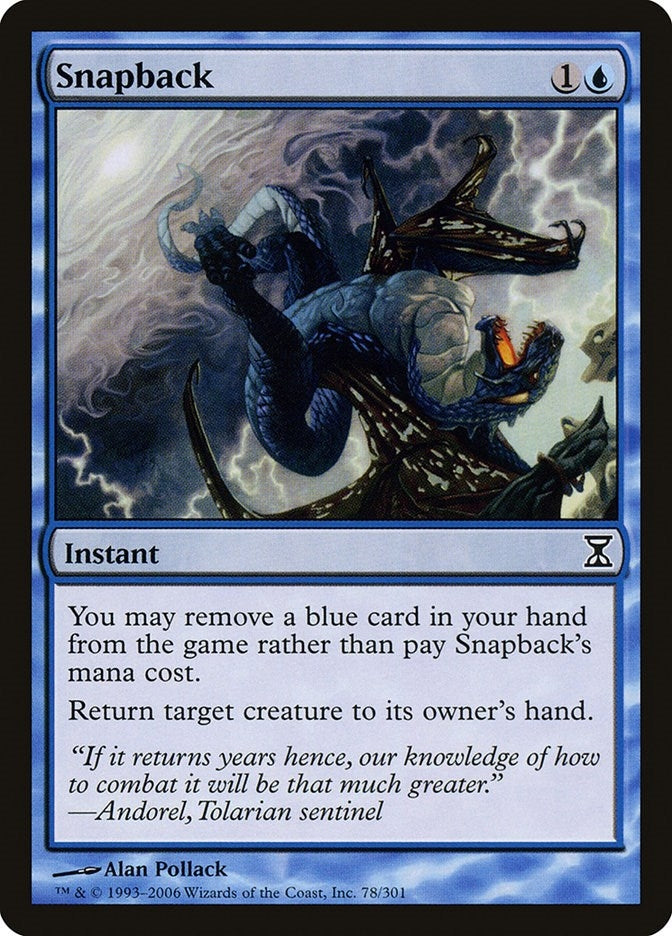 Image for Snapback (78) (TSP) - Magic: The Gathering