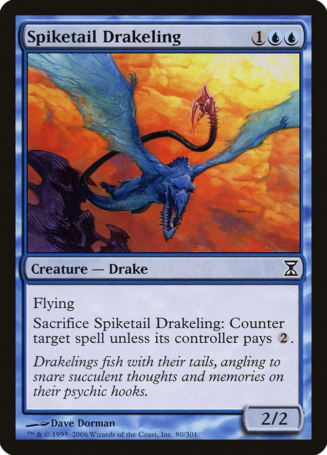 Image for Spiketail Drakeling (80) (TSP) - Magic: The Gathering