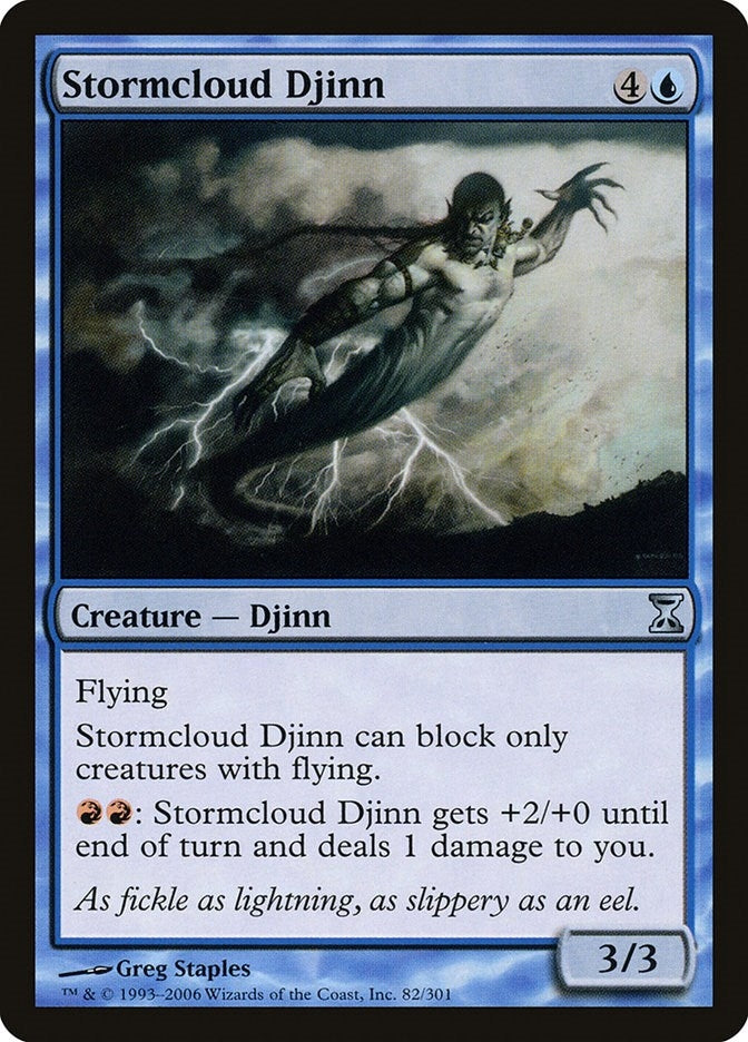 Image for Stormcloud Djinn (82) (TSP) - Magic: The Gathering