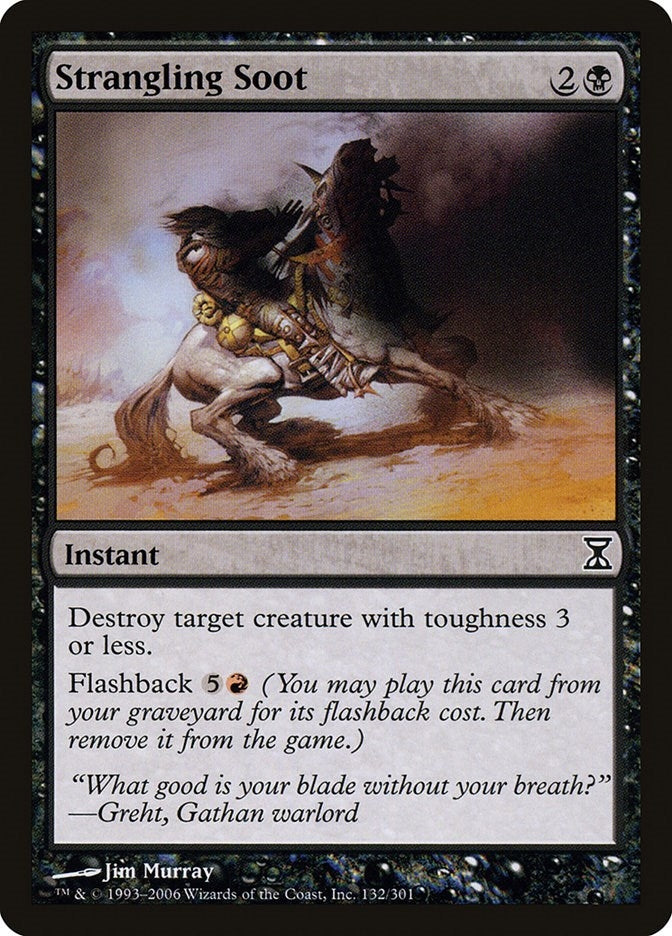 Image for Strangling Soot (132) (TSP) - Magic: The Gathering