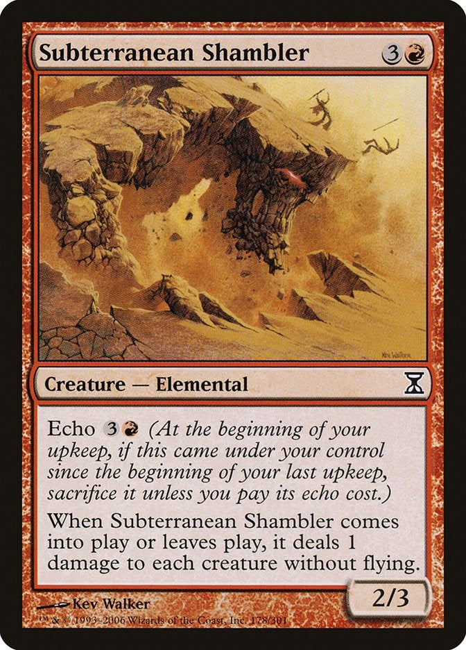 Image for Subterranean Shambler (178) (TSP) - Magic: The Gathering