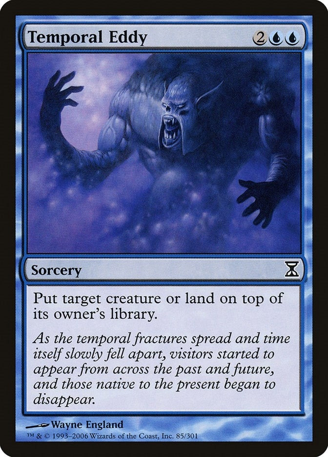 Image for Temporal Eddy (85) (TSP) - Magic: The Gathering