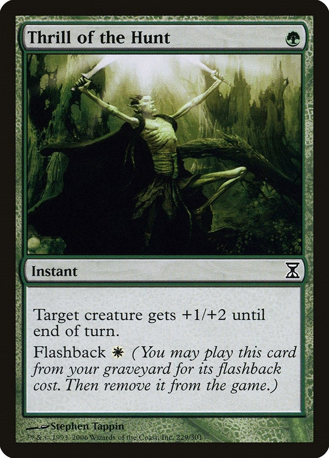 Image for Thrill of the Hunt (229) (TSP) - Magic: The Gathering