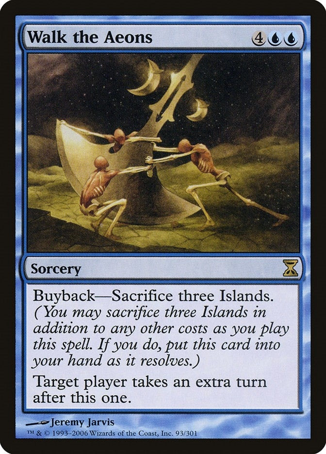 Image for Walk the Aeons (93) (TSP) - Magic: The Gathering
