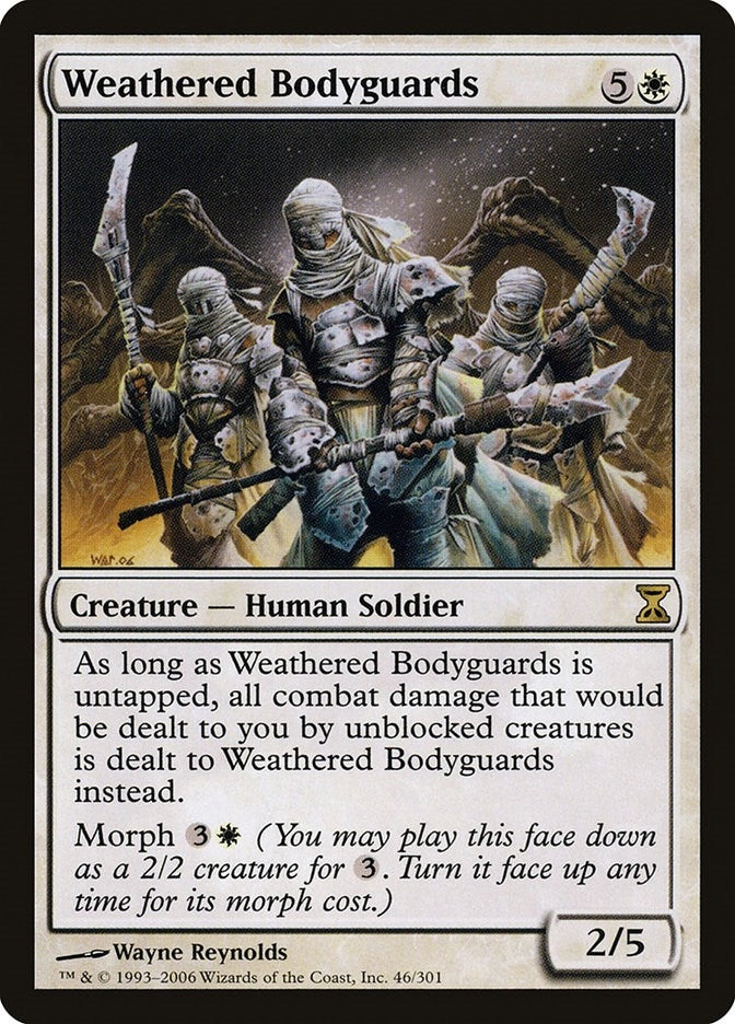Image for Weathered Bodyguards (46) (TSP) - Magic: The Gathering