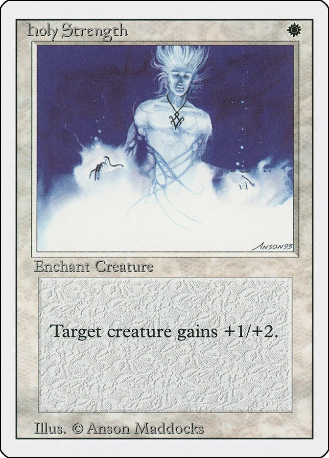 Image for Holy Strength (3ED) - Magic: The Gathering