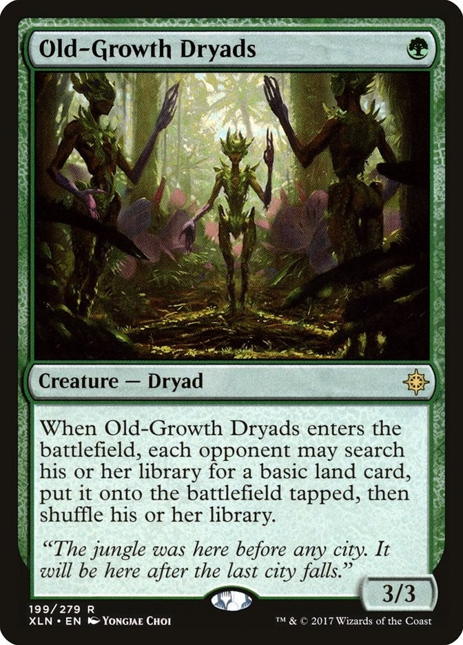 Old-Growth Dryads (199) (XLN) Japanese