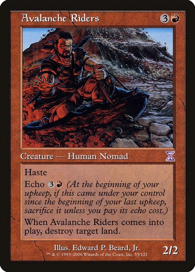 Avalanche Riders (55) (TSB) French