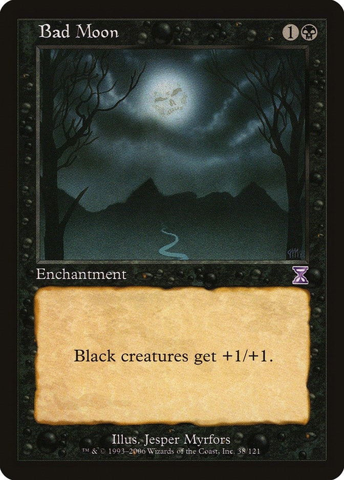 Image for Bad Moon (38) (TSB) - Magic: The Gathering