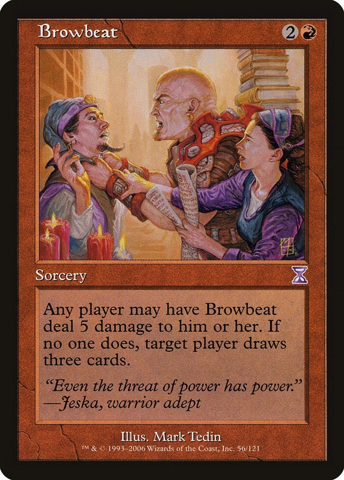 Image for Browbeat (56) (TSB) - Magic: The Gathering
