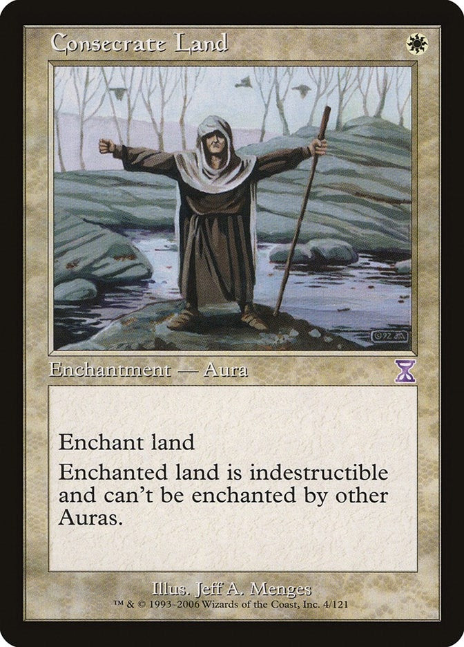 Image for Consecrate Land (4) (TSB) - Magic: The Gathering